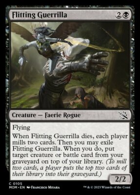 x4 MTG Flitting Guerrilla NM-Mint March of the Machine 
