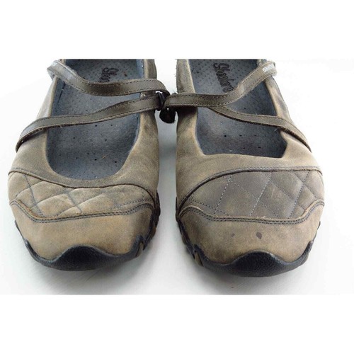 Skechers Size 10 M Brown Mary Jane Leather Women Shoes - Picture 2 of 7