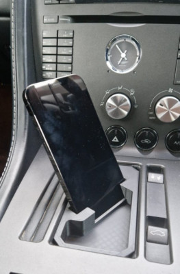 Aston Martin Vantage / DB9 Centre Console Phone Holder - 3D Printed - LHD