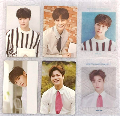 astro all night light アストロ トレカ ムンビン ASTRO MOONBIN Dream Part 01 Night Day ver. Clearcard Photocard