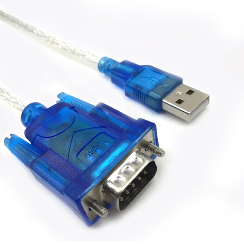 USB to RS232 Serial Port DB9 9 Pin Male COM Port Converter Adapter Cable J-b - Photo 4/7