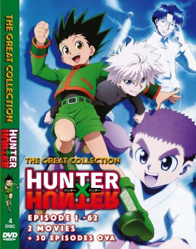 DVD The Great Collection HUNTER X HUNTER Series+ 2 Movies+ 30 OVA