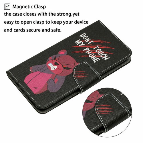 Painted Flip Leather Wallet Phone Case For Xiaomi Redmi Note 11 10 9T 9S 8 7 Pro - 第 9/66 張圖片