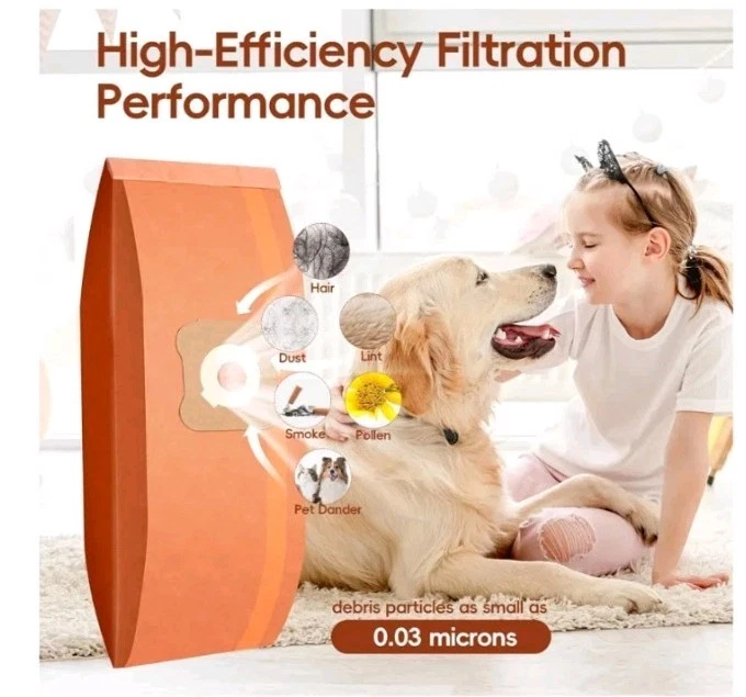 15 Pack Vacuum Bags for Kirby G3 G4 G5 G6 G7 Gsix Ultimate G 197394 204803 - Image 4 of 4