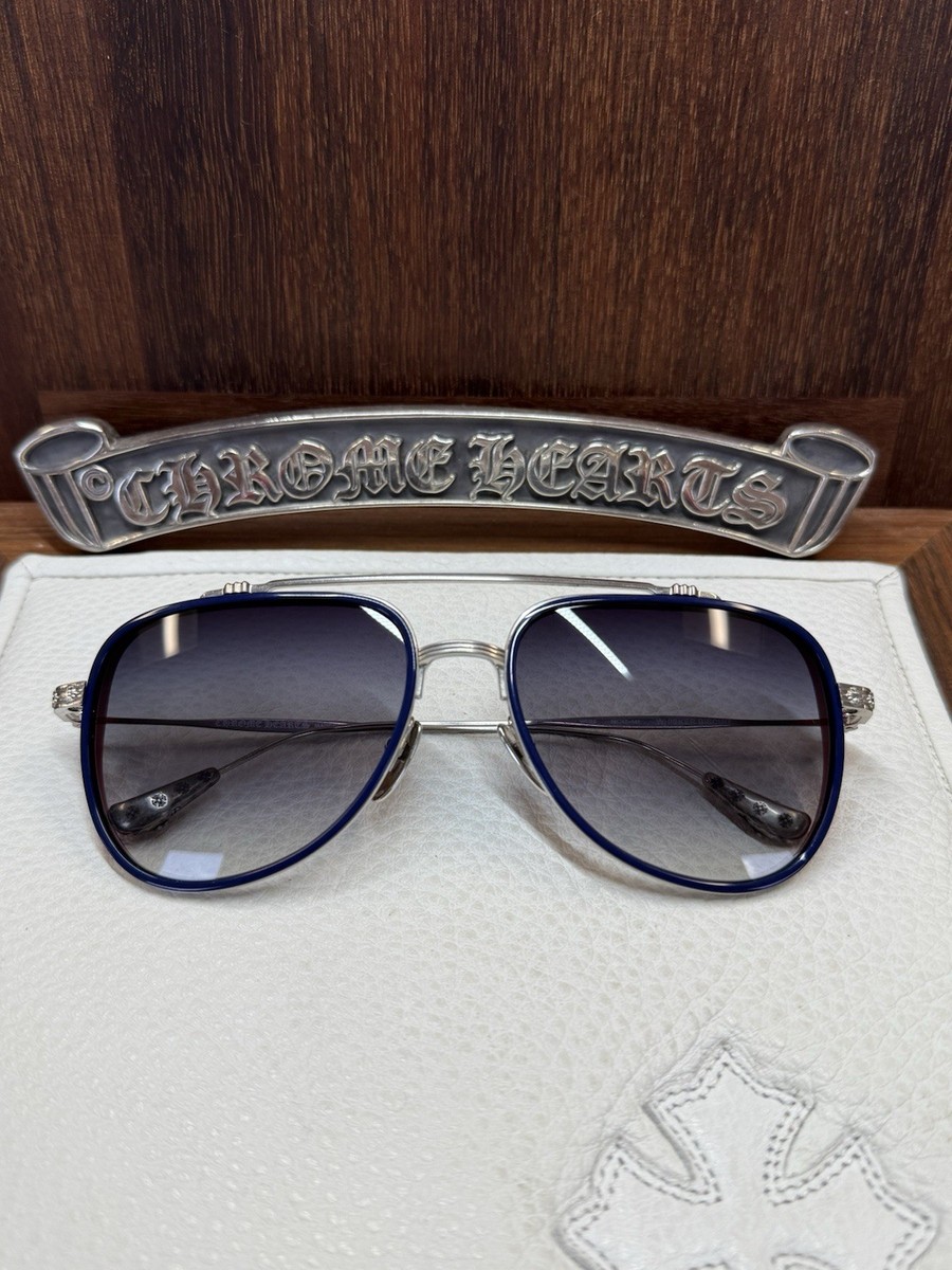 Chrome Hearts Whisker Biscuit Sunglasses | eBay