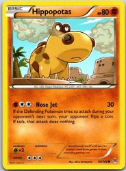 Hippopotas 83/162 XY BREAKthrough Common Pokemon TCG