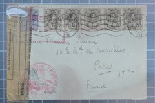 Military Censorship. Spain, Madrid to France, Paris 1915 tc1382