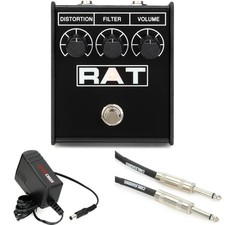 Pro Co RAT 2 Pedale di distorsione con alimentatore e cavo