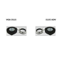 2X SKF FederbeinstüTzlager Vorne FüR VW Polo 9N_ 1.2 12V 1.4 16V 6N2 1.0 Fox