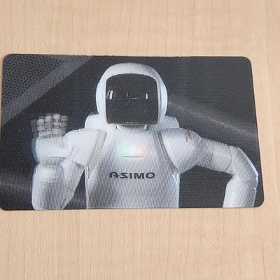ASIMO HONDA design card