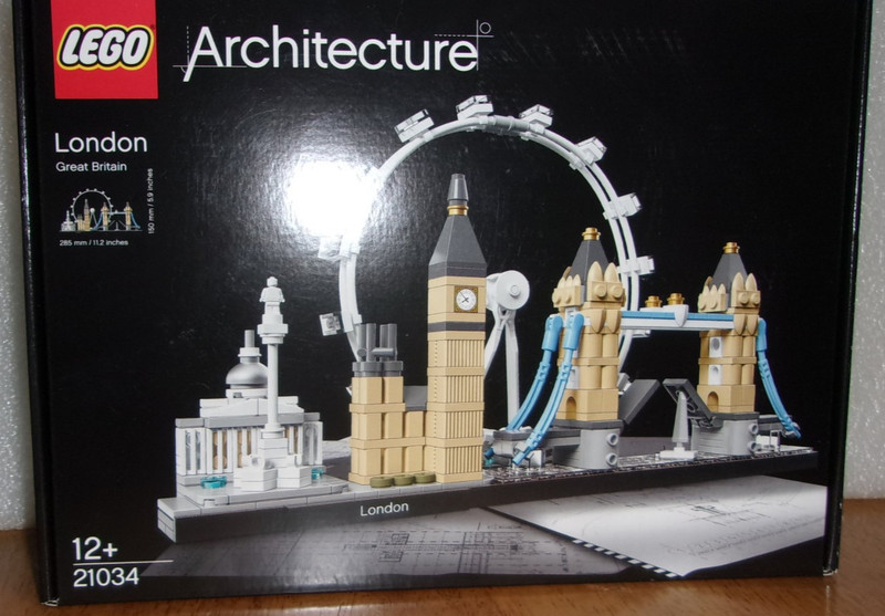 LEGO-- Architecture-- London-- 21034 Building Set.  New/Unused