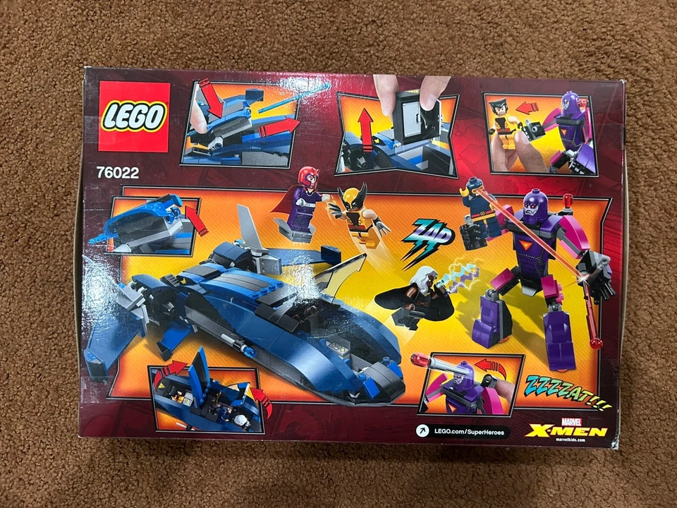 LEGO Marvel: X-Men Vs. the Sentinel (76022) Damage Box Retired Set - Image 2 of 4