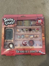 NEW Teeny Tinies DESSERT DISPLAY Mini Food Playset Toy Doll/dollhouse Miniatures