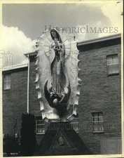 1977 Press Photo Shrine in Southeastern United States, Our Lady of Guadalupe