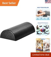 Versatile Half Round Foam Roller for Back Pain Relief - Available in 4 Sizes