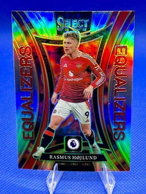 2024-25 Panini Select Premiere League Soccer Rasmus Hojlund Equalizers #24
