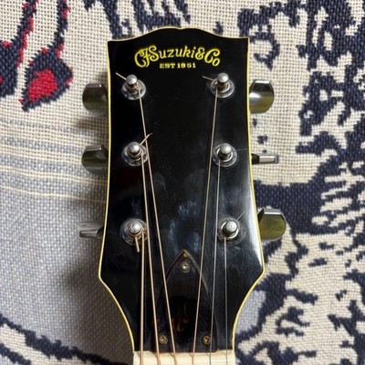 Acoustic Guitar Kiso Suzuki J-200 Jumbo Natural Made in Japan with