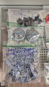 LEGO 7252 Droid Tri-Fighter Star Wars 71% Complete No Buzz Droid Parts Lot