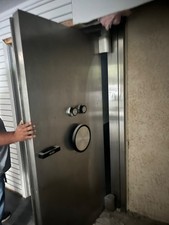 Steel Mosler Bank Vault Door