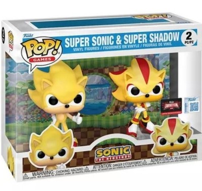 Super Sonic & Super Shadow 2- Pack Funko Pop! PREORDER 