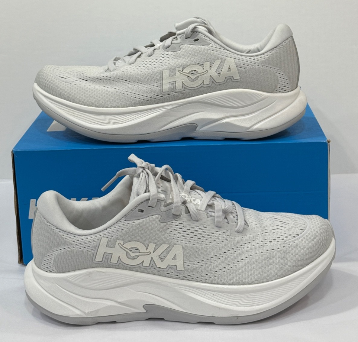 Hoka One One RINCON 4 Women's 1155131 SSTC Stardust Cosmic Grey | eBay