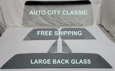 1981-1989 Chevrolet GMC Pickup Truck Glass Windshield Vent Door Back DLX Grey
