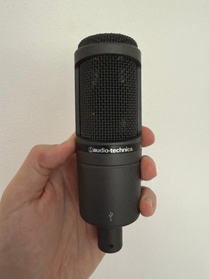 Audio-Technica AT2020 USB Kondensatormikrofon Kabel Tasche OVP getestet