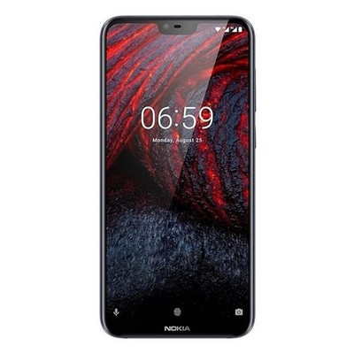 Neu Nokia 6.1 Plus schwarz 64 GB Dual Sim entsperrt Android Handy
