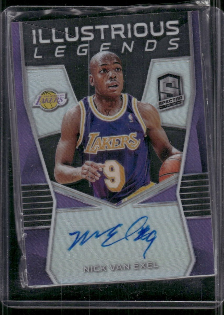 NICK VAN EXEL 2018-19 Panini Spectra Illustrious Legends Auto