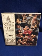 Disney Parks Mickey Mouse Through the Years 1000 Piece Signature Puzzle New SEAL