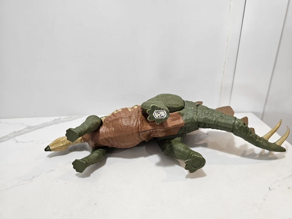 Jurassic World Camp Cretácico Dino Escape STEGOSAURIO Mega Destructores Dinosaurio Foto 3 de 4