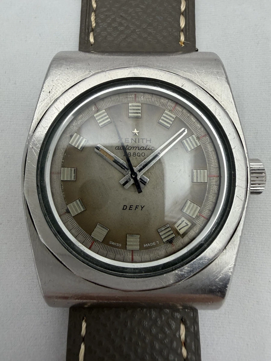Zenith Defy A7682 Sunburst Dial 28800Ah Stainless Steel 2562PC Automatic 38mm