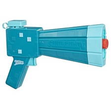 Nerf Super Soaker Minecraft Glow Squid Water Blaster, Minecraft Dungeons Squid