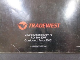 1988 John Elway's Quarterback Nintendo NES Instruction Manual Only - No Game