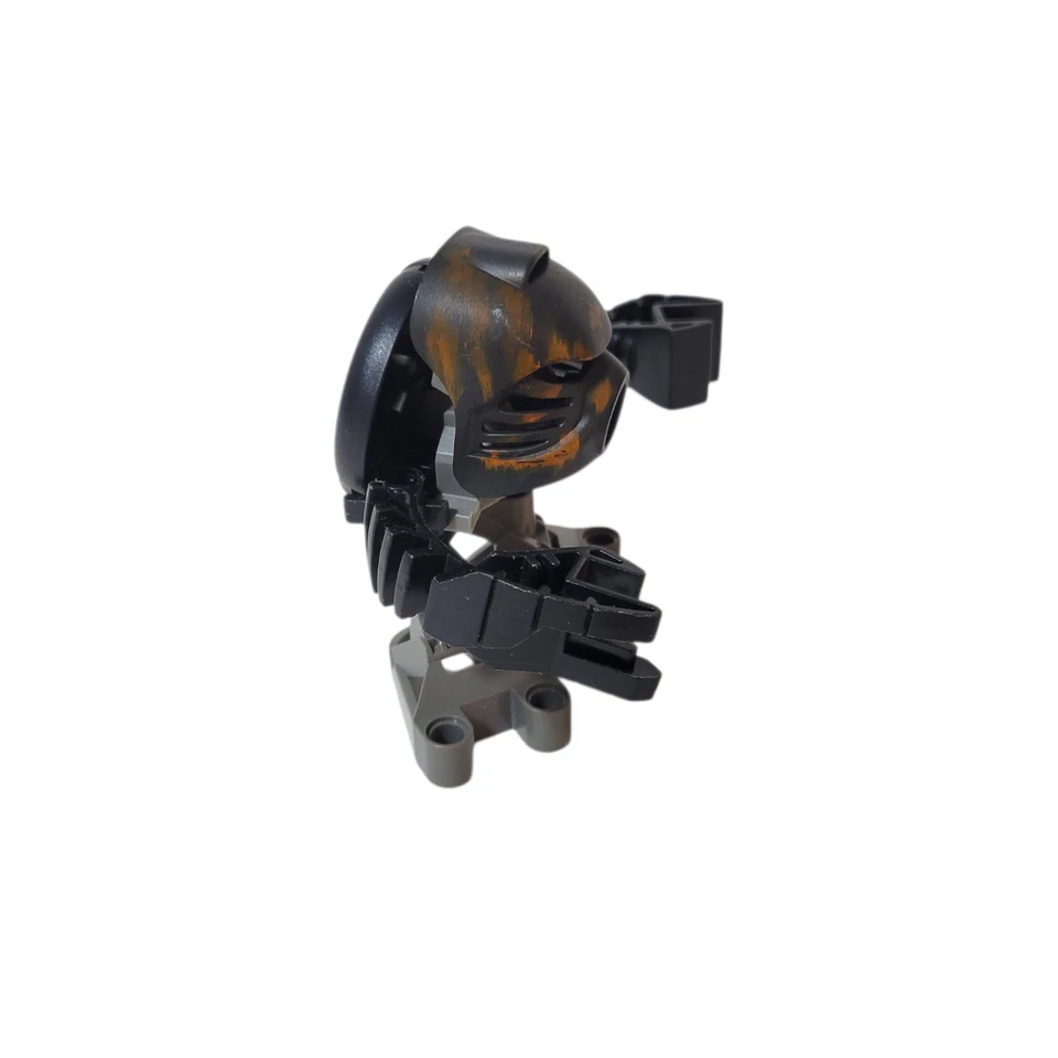 LEGO Bionicle Shadow Matoran Infected Makuta Figure W/ Disk Tohunga MNOG MOC  - Image 2 of 4