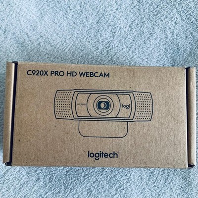 Logitech C920X Pro HD Webcam 1080p Video Calling Camera Black Open Box (Tested)