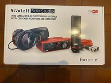 BRANDNEU VERSIEGELT FOCUSRITE SCARLETT SOLO S...