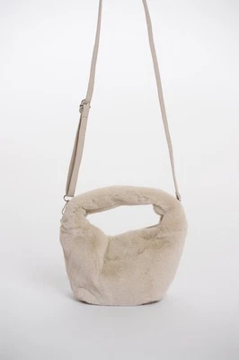 Rino & Pelle Faux Fur Crossbody Bag CHERYL birke