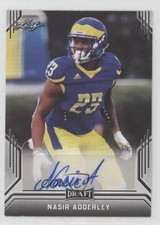 2019 Leaf Draft Auto Nasir Adderley #BA-NA1 Auto 0l2