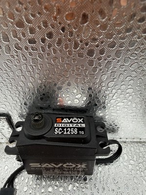 Savox SC-1258TG Black Edition Standard Digital ''High Speed'' Titanium Gear Servo