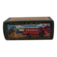 Ertl Collectibles 1949 White Tilt Cab Tank Truck Die Cast Metal Bank No Key