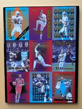 (2) January 1996 #1 The Analyst Uncut Sheets Jordan, Mantle. Ripken, etc Booklet