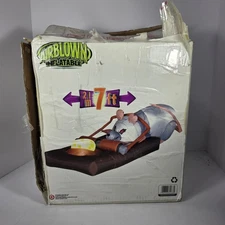 Gemmy 2012 Halloween Airblown Inflatable Animated 7ft Rat Trap