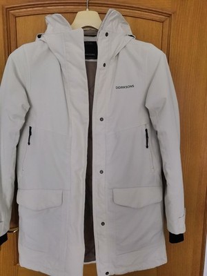 Didriksons Frida Parka Damen  Winter Jacke Gr. 34 White foam