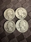 4 silver quarters