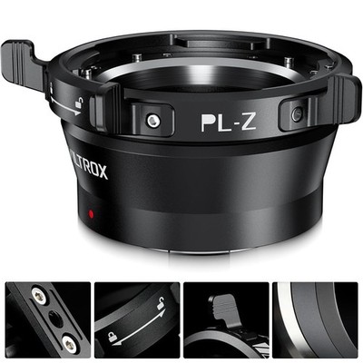 Viltrox PL-Z Lens Mount Adapter Ring PL Lens to Nikon Z Mount Mirrorless Cameras