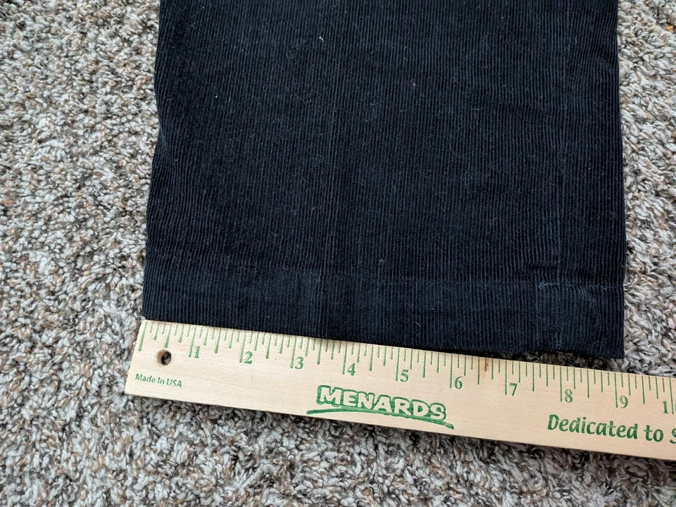 Nautica Rigger Mens Corduroy Pants 36x31 (Tag 38x30) Navy Blue Fit Baggy Chino - Image 4 of 4