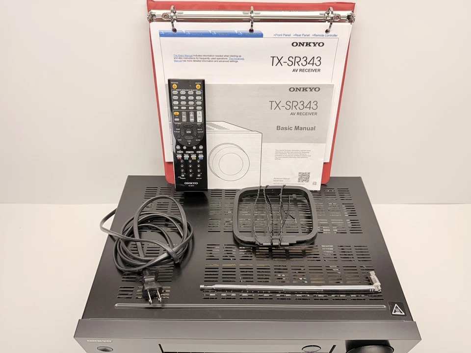 ONKYO TX-SR343 5.1-Channel A/V Receiver Surround Sound ,bluetooth And More - Image 3 of 4
