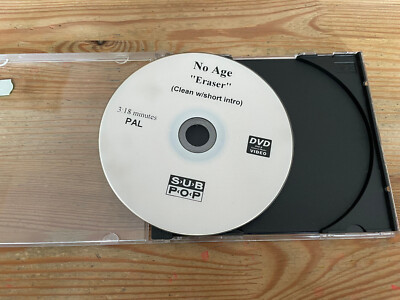 DVD Musik No Age - Eraser (3:18 min) SUB POP disc only