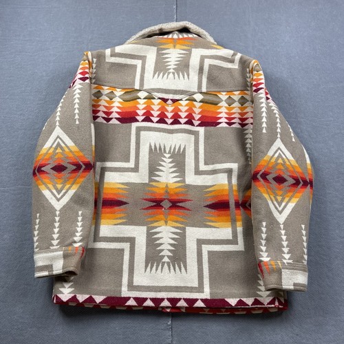 VTG Pendleton Jacket Mens 38 High Grade Western Native Chief Joseph Aztec 70s - Picture 9 of 16
